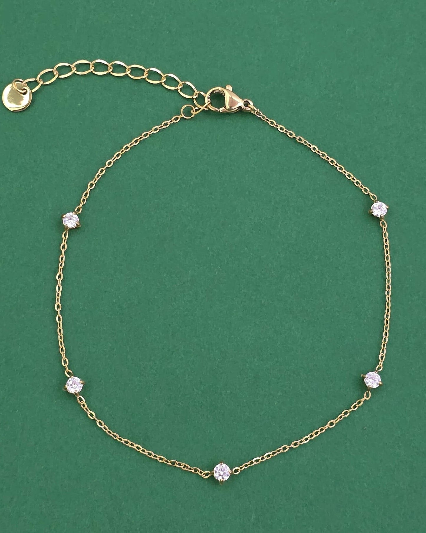 Western anti tarnish anklet