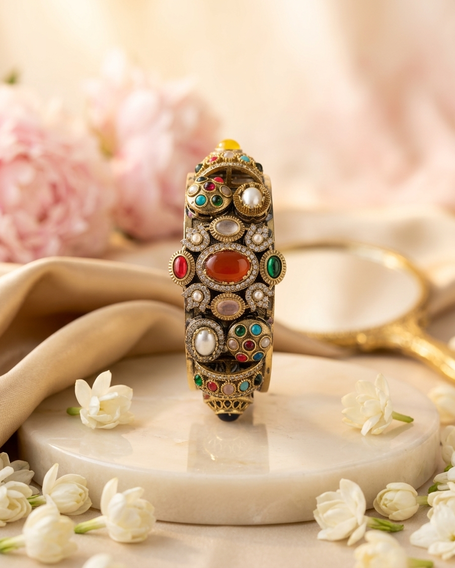 Sabhyasachi inspired heritage collection bracelet
