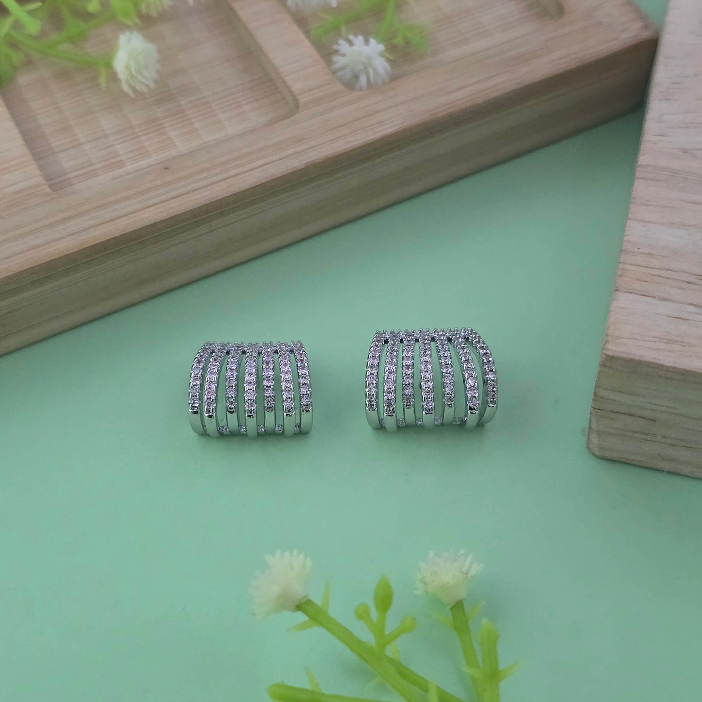 American Diamond earrings