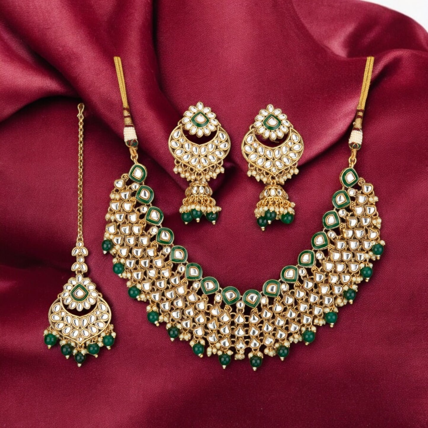 Indo western necklace set