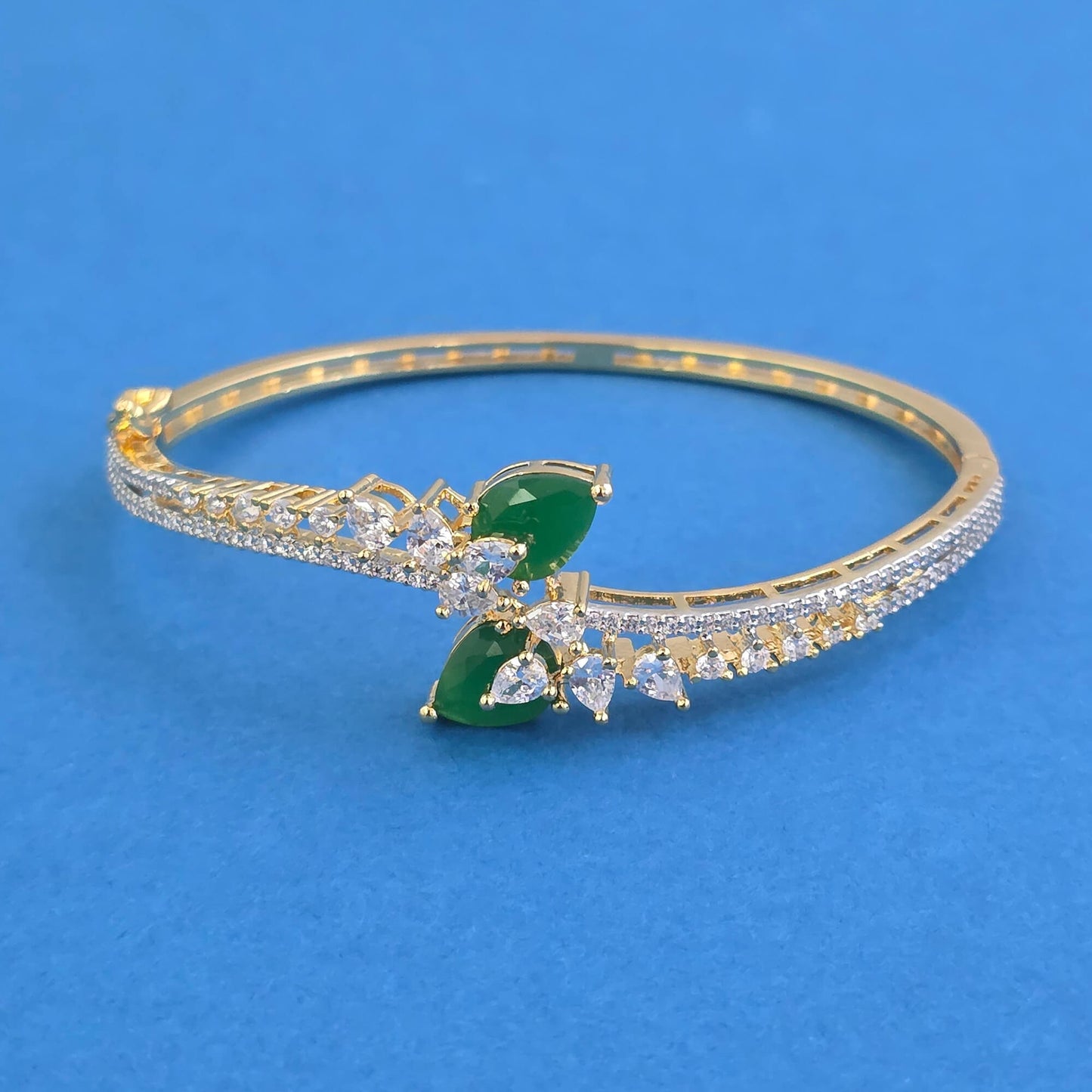 Gold plated American Diamond bracelet