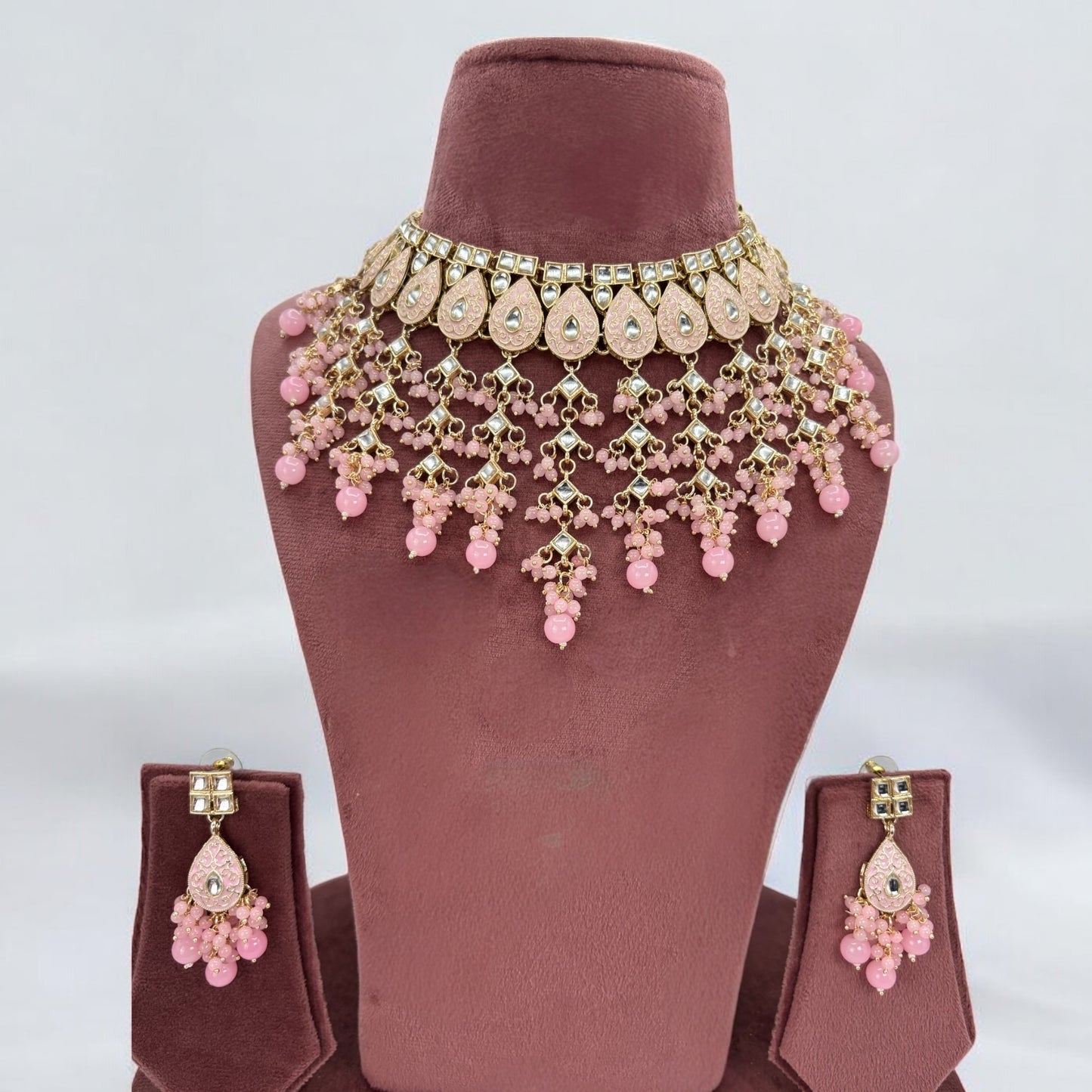 Indo western necklace set