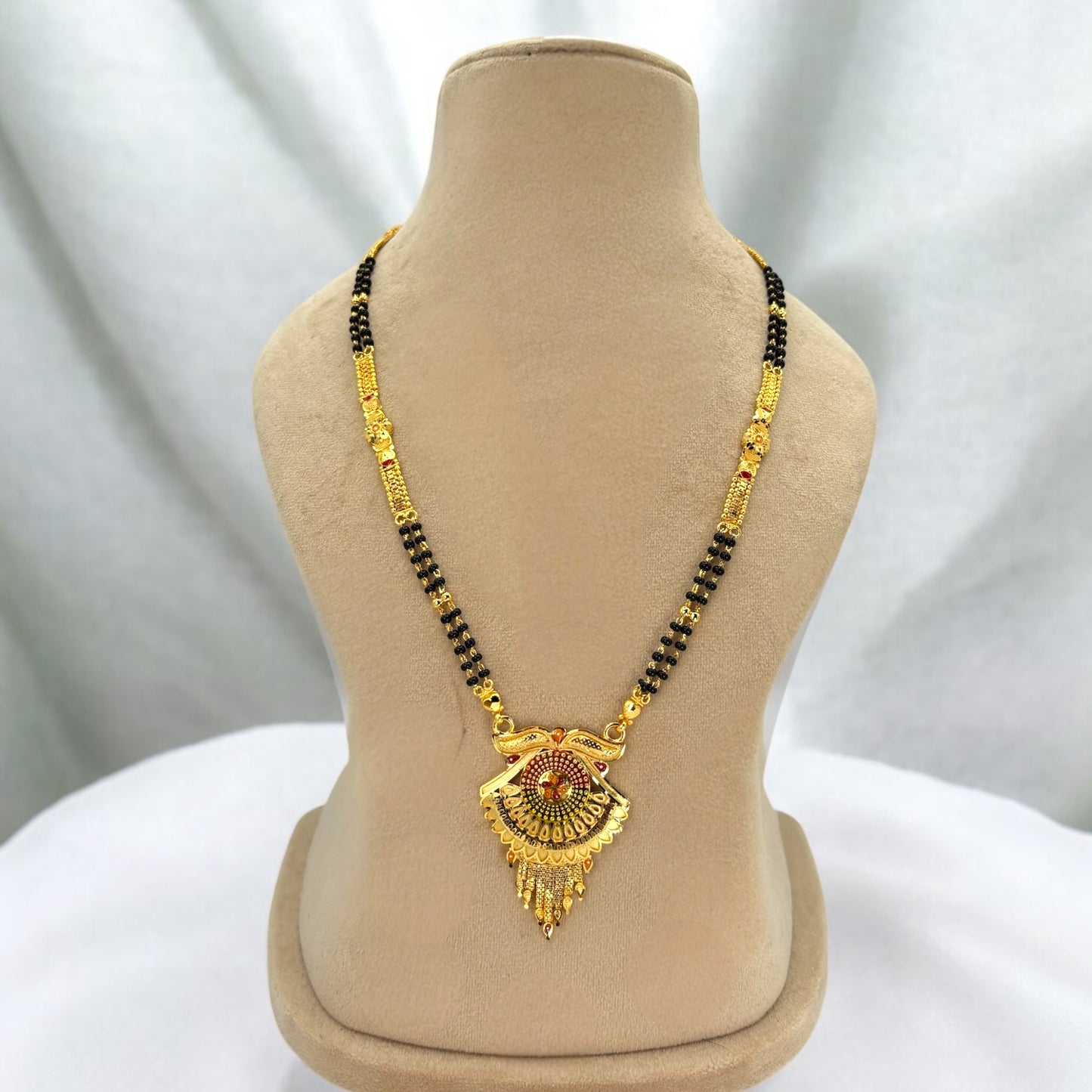 Premium quality gold plated mangal sutra