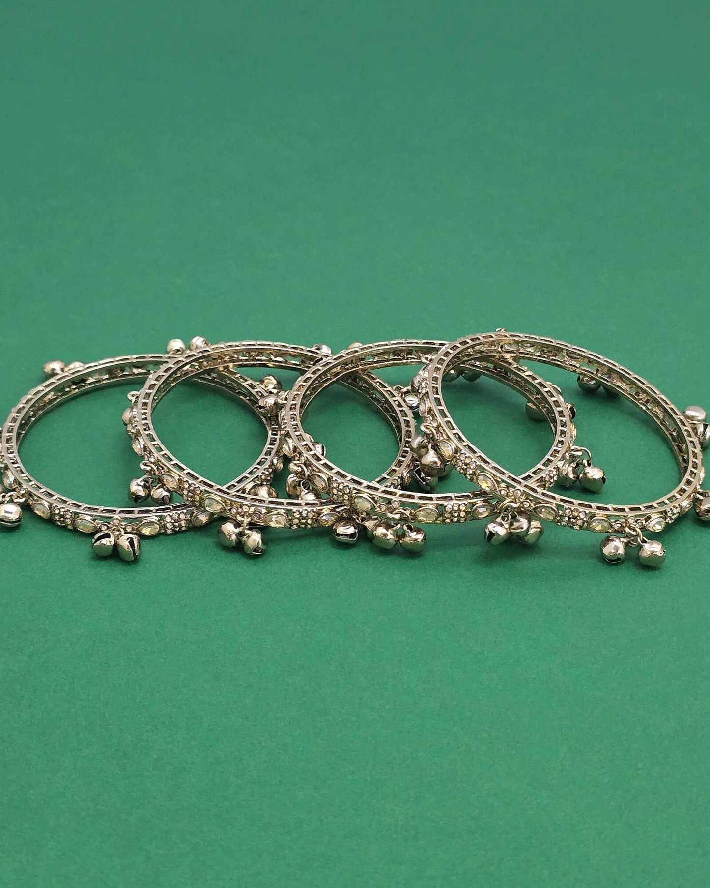 Mehndi plated Kashmiri bangles
