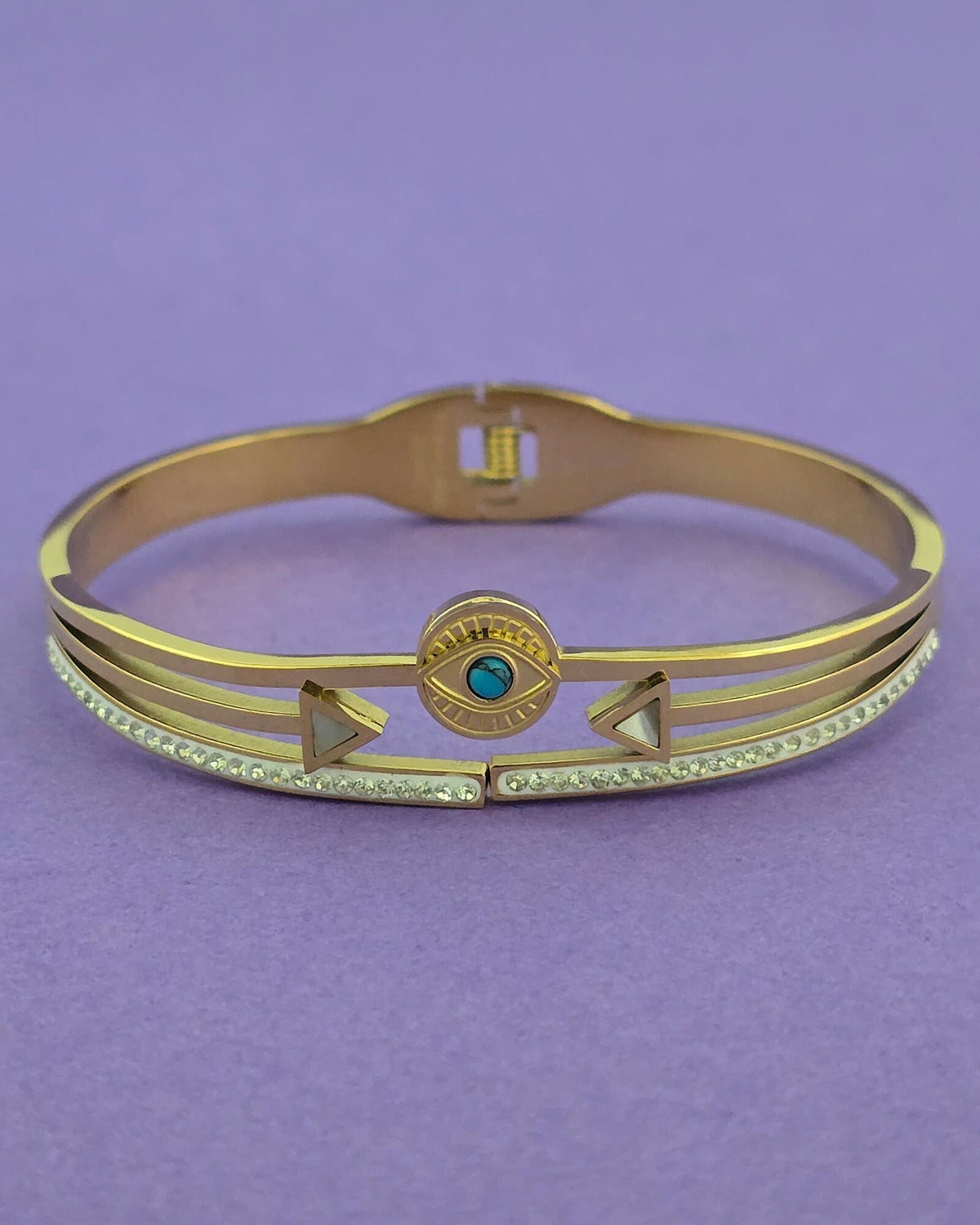 Anti tarnish openable bracelet