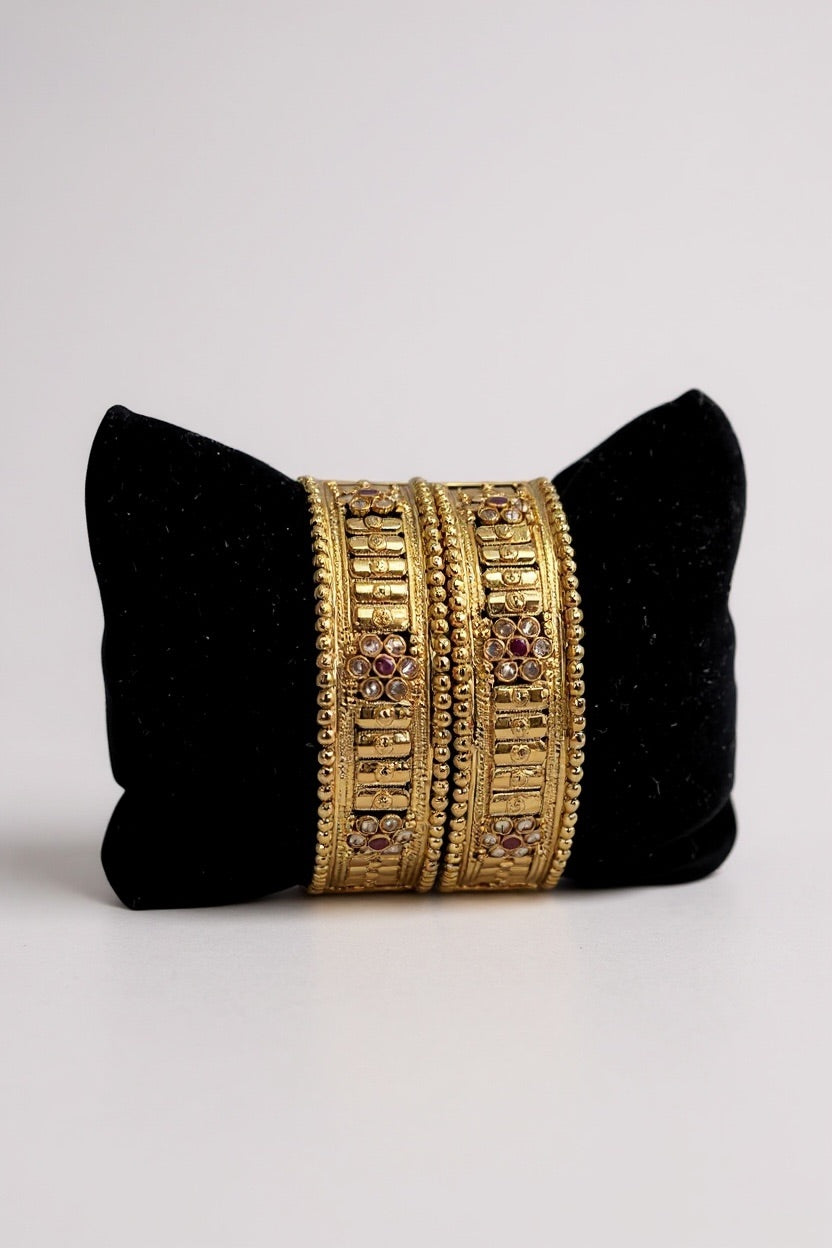 Gold plated openable kadas