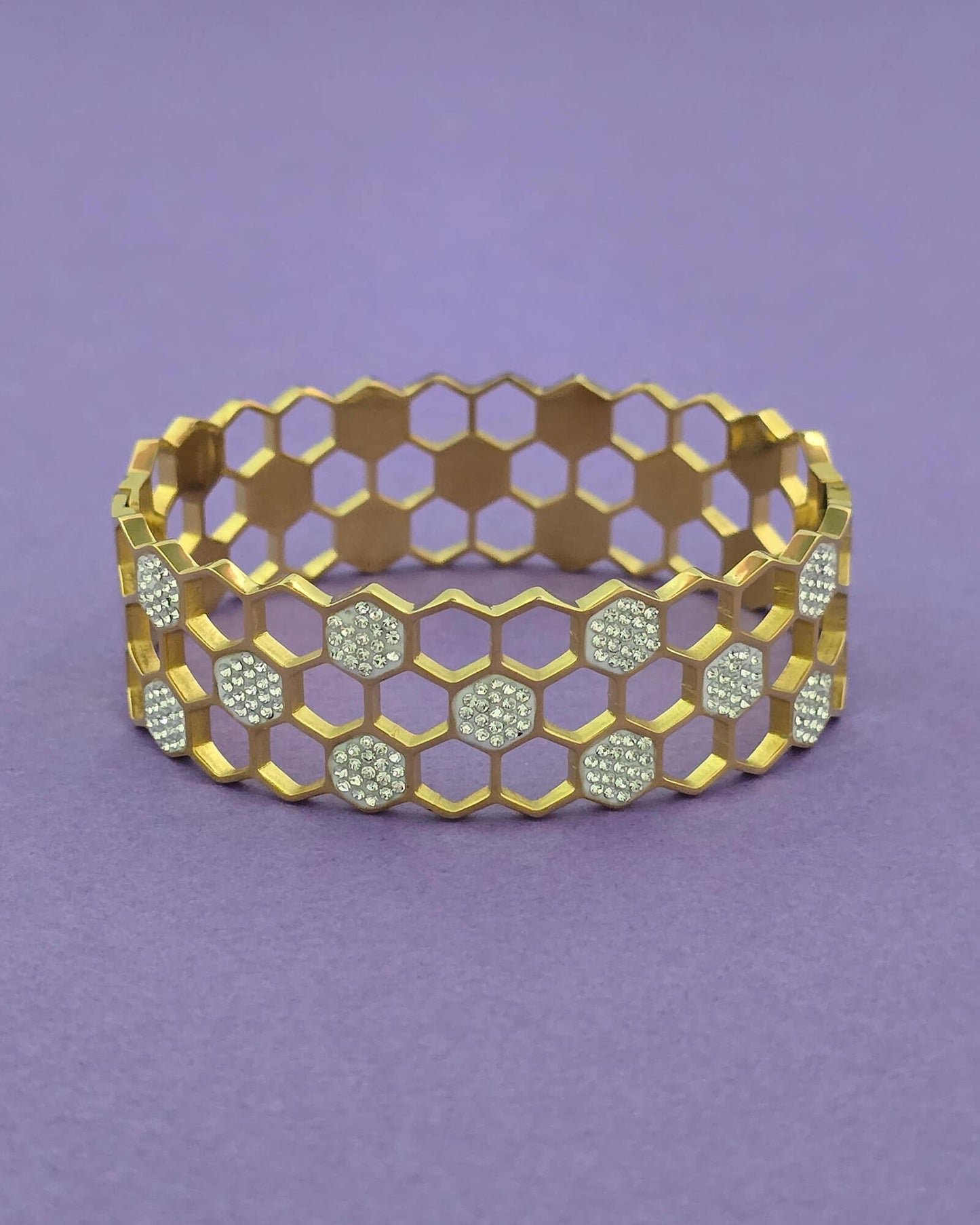 Anti tarnish openable western bracelet