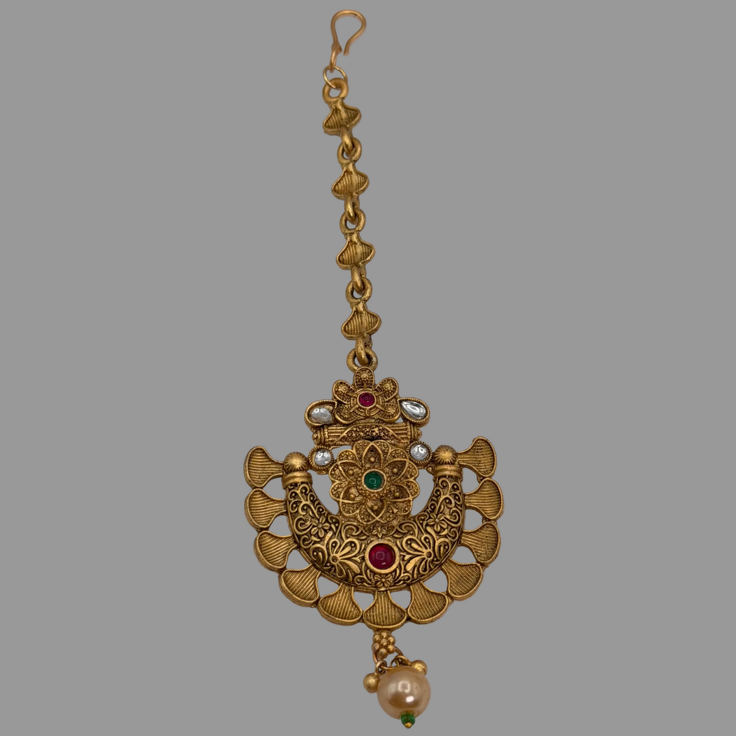 Gold plated matha tikka