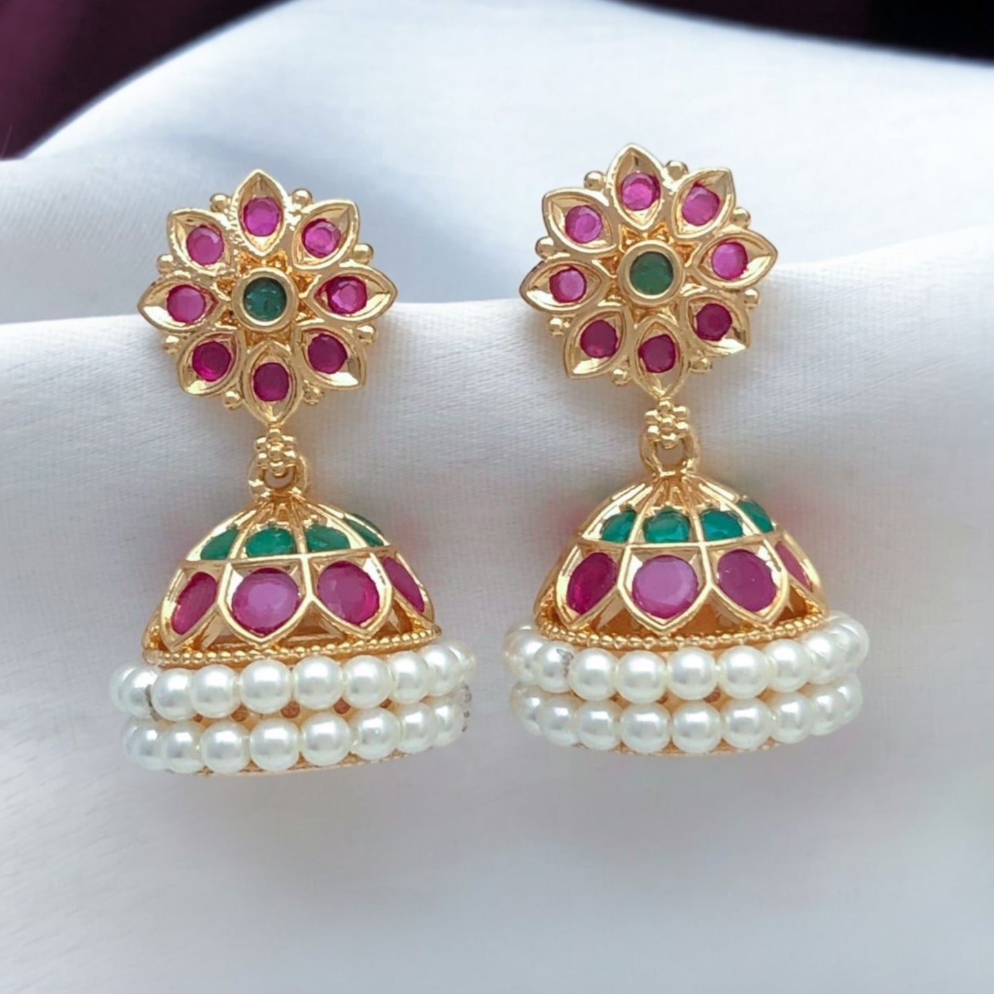 Traditional small jhumki