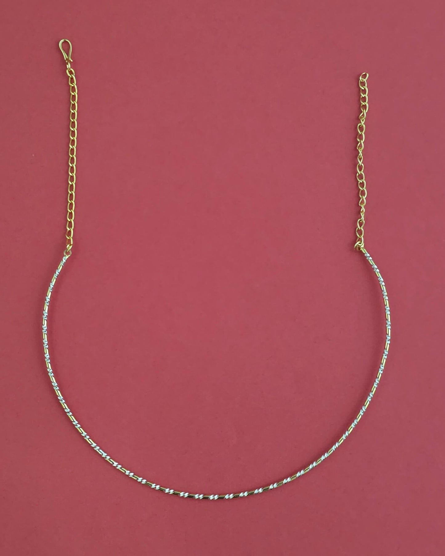 2tone western choker/ chain