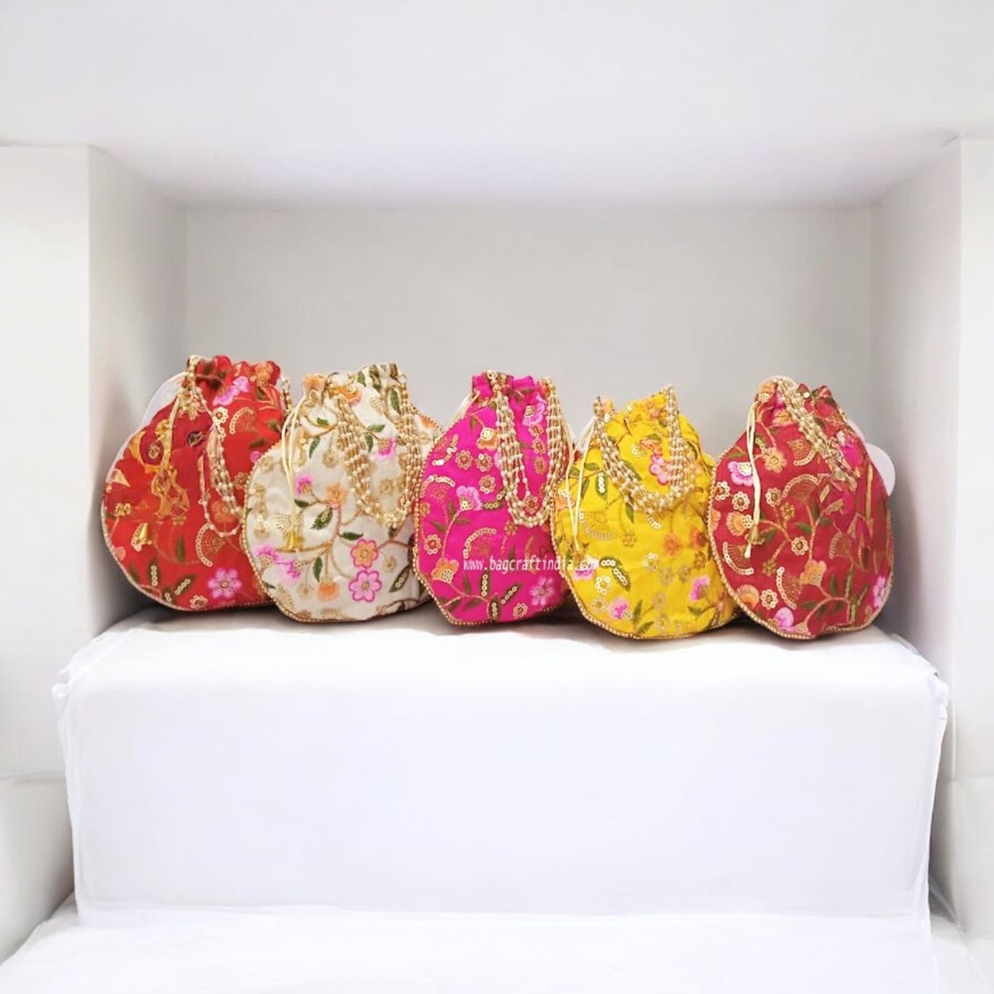 Potli in different colors