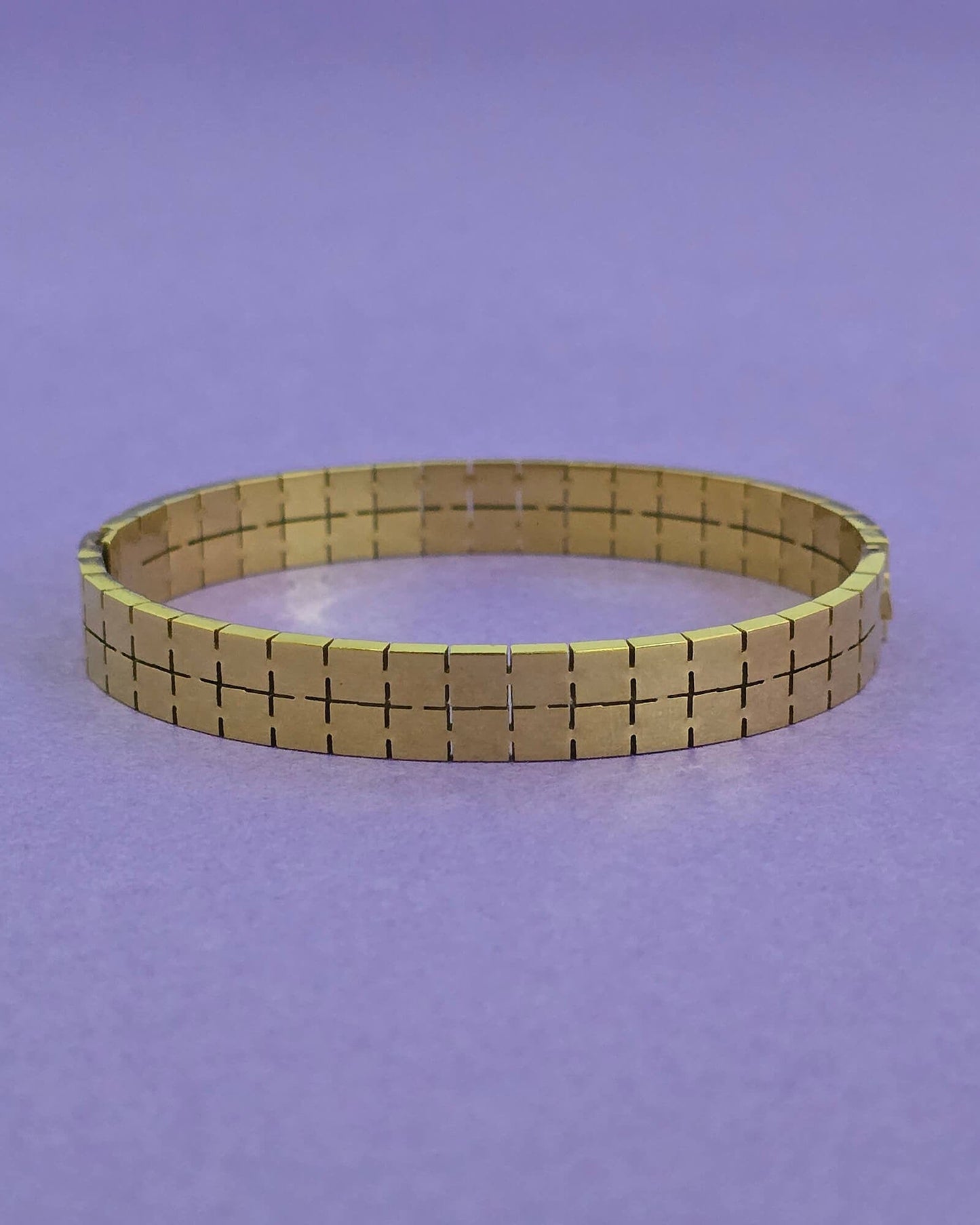 Gold plated anti tarnish western bracelet