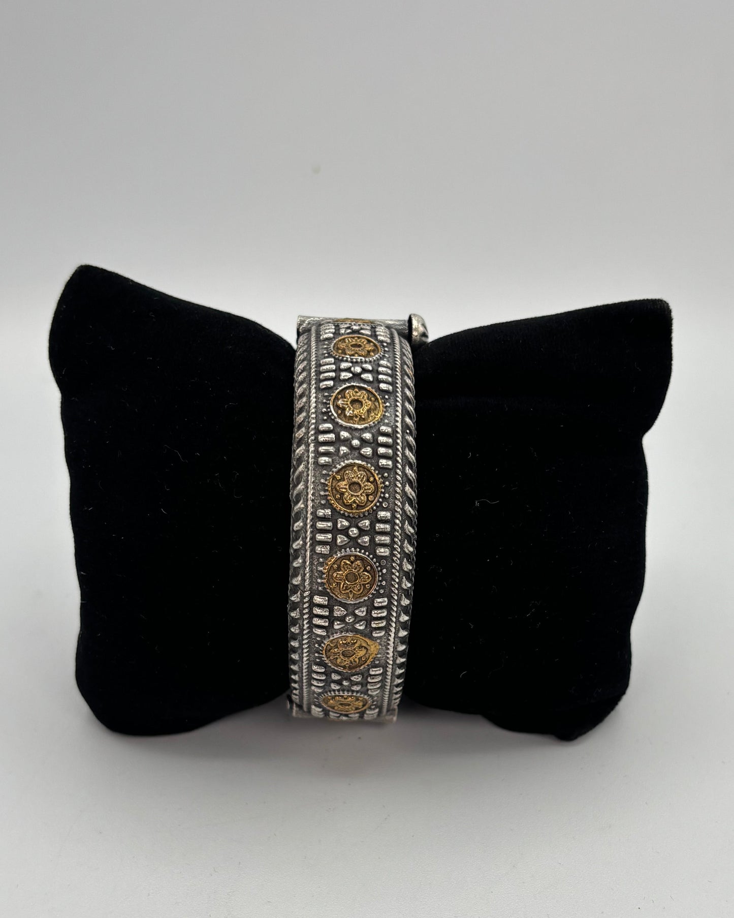 2tone oxidized openable kada