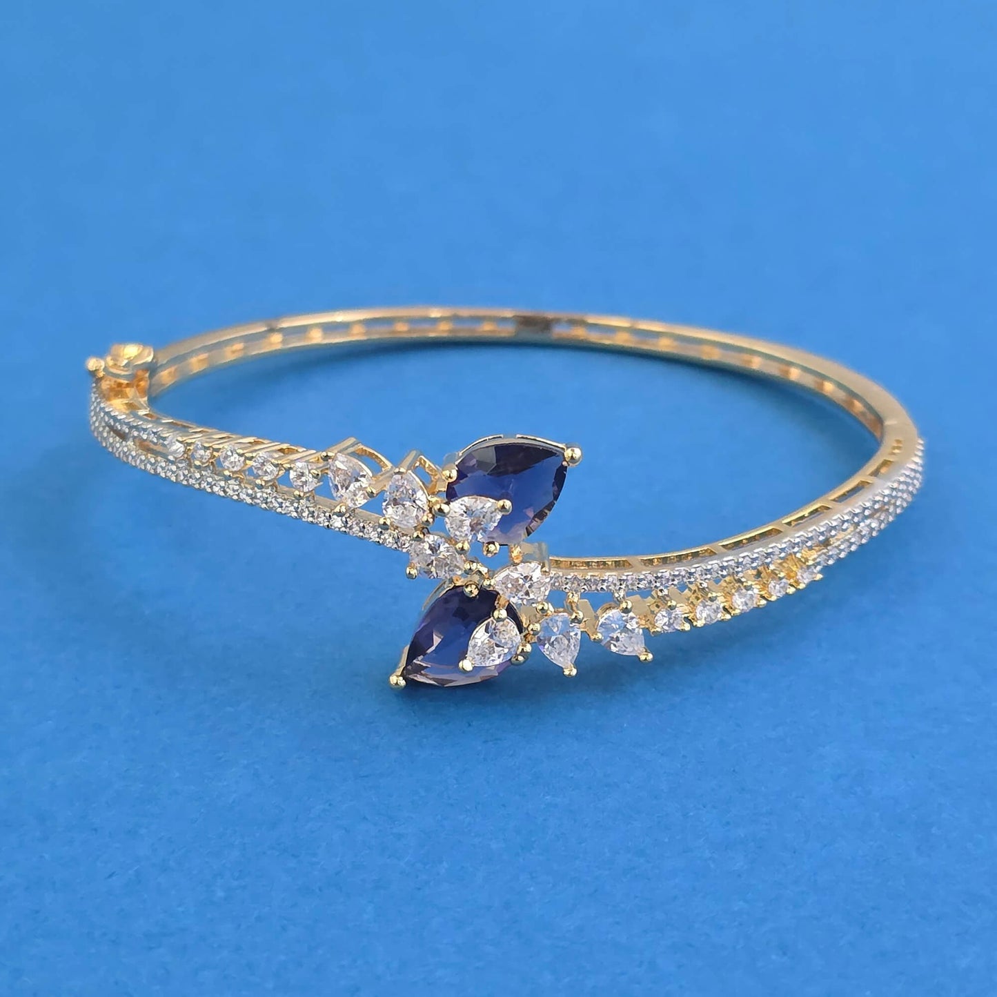 Gold plated American Diamond bracelet