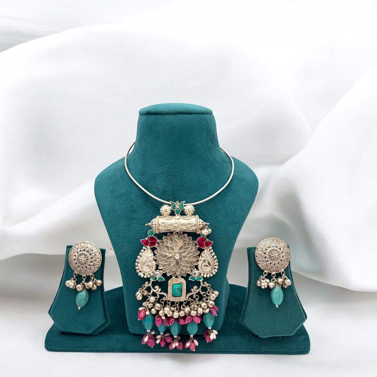 silver plated hasli set