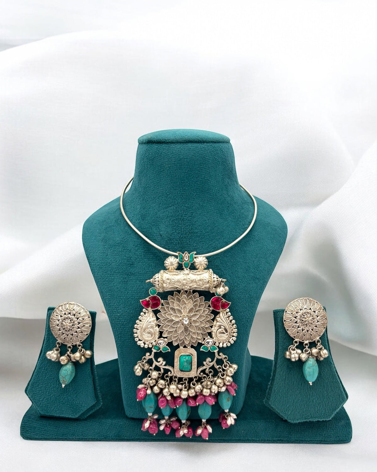 silver plated hasli set