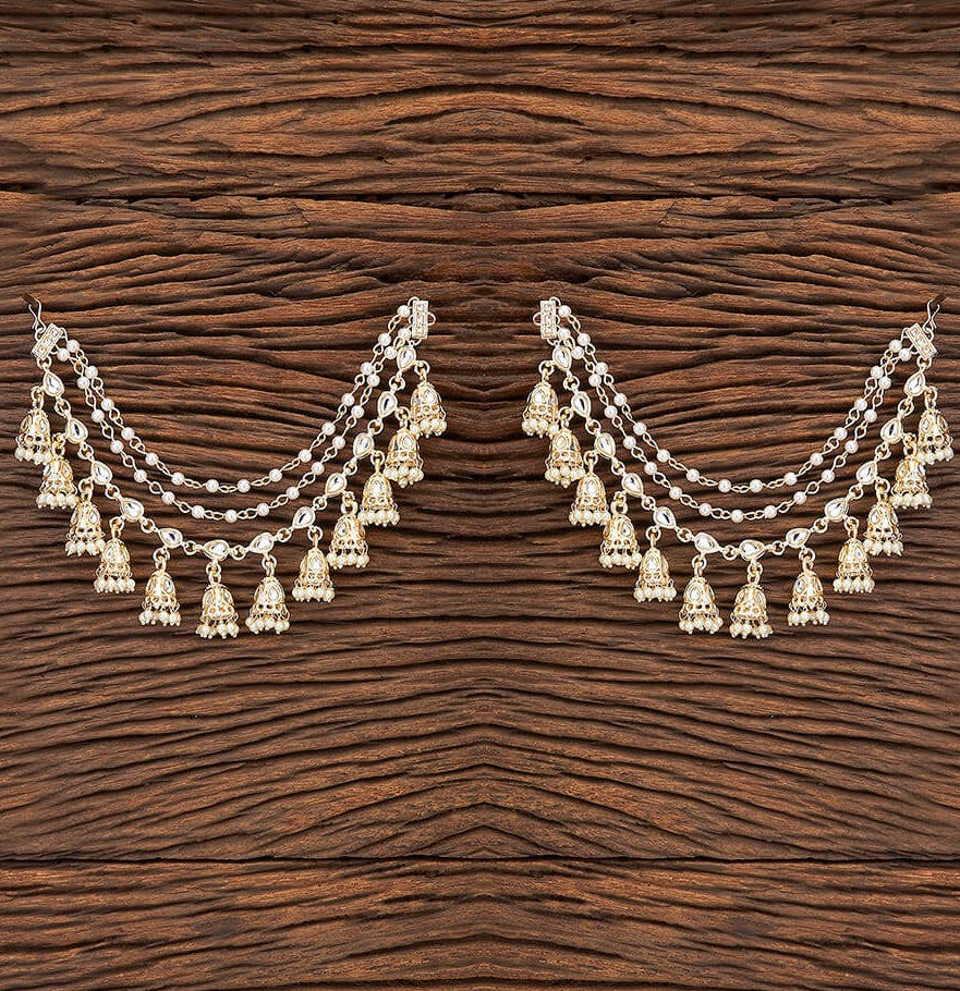 Gold plated ear chains