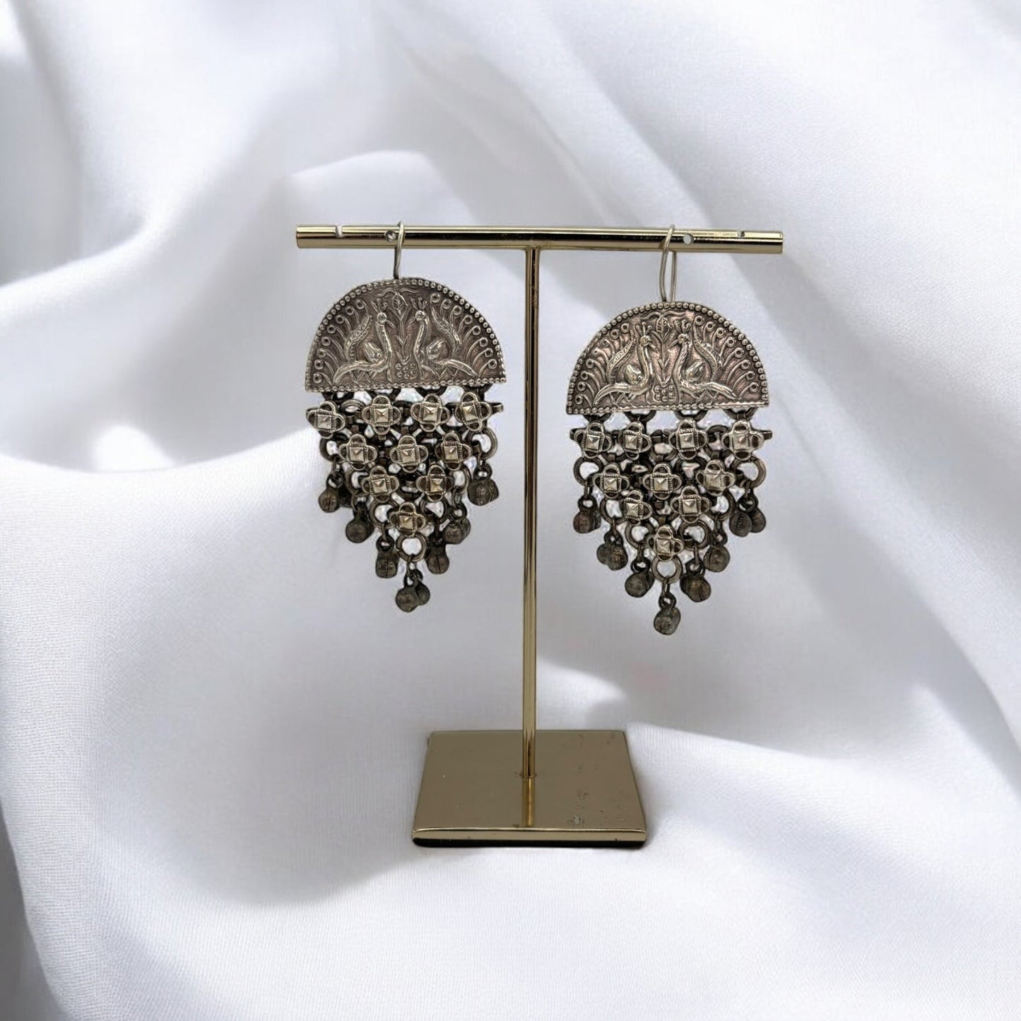 Oxidized earrings