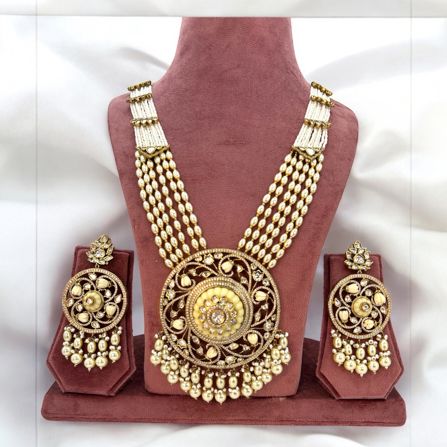 Premium quality long necklace set