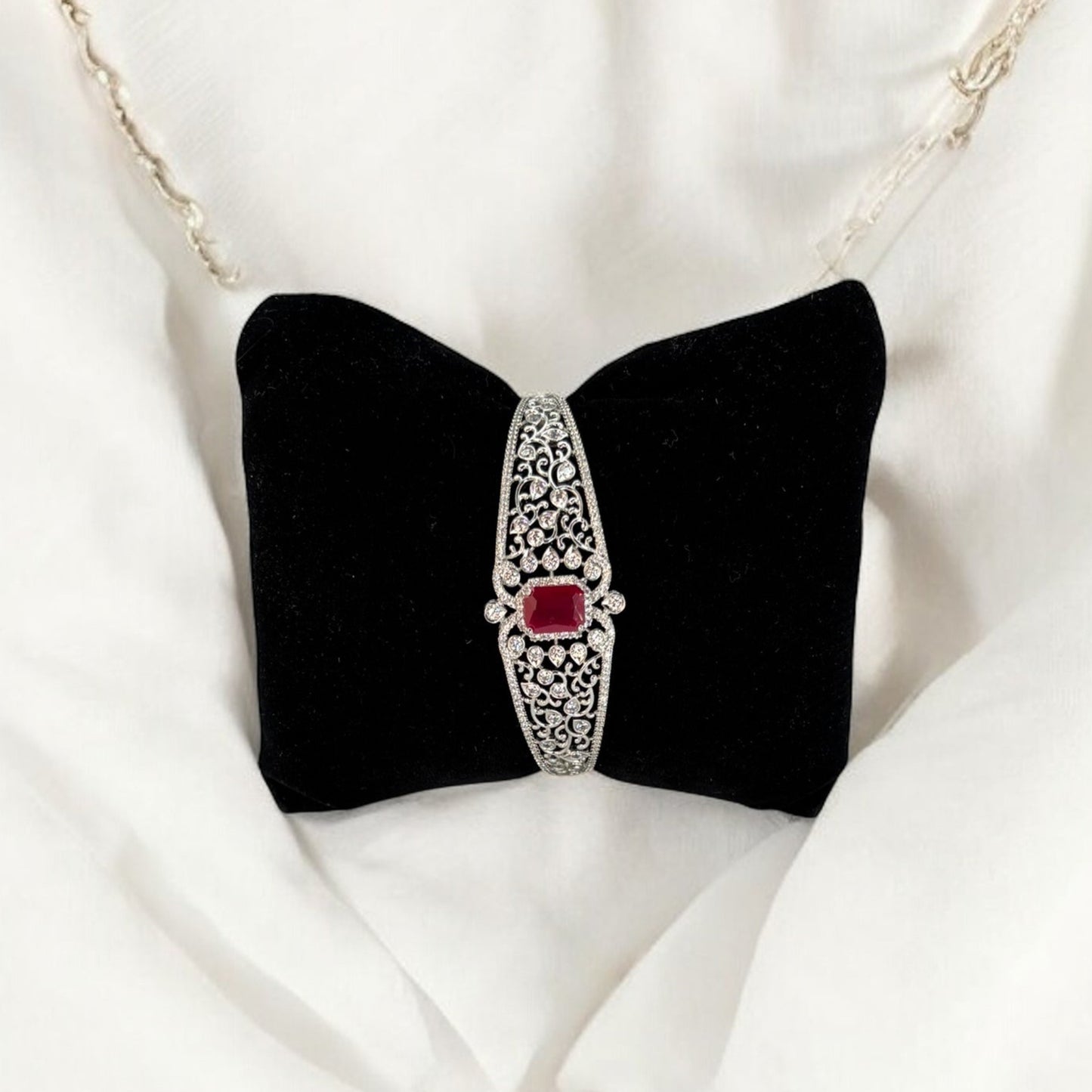 Ruby AD openable bracelet