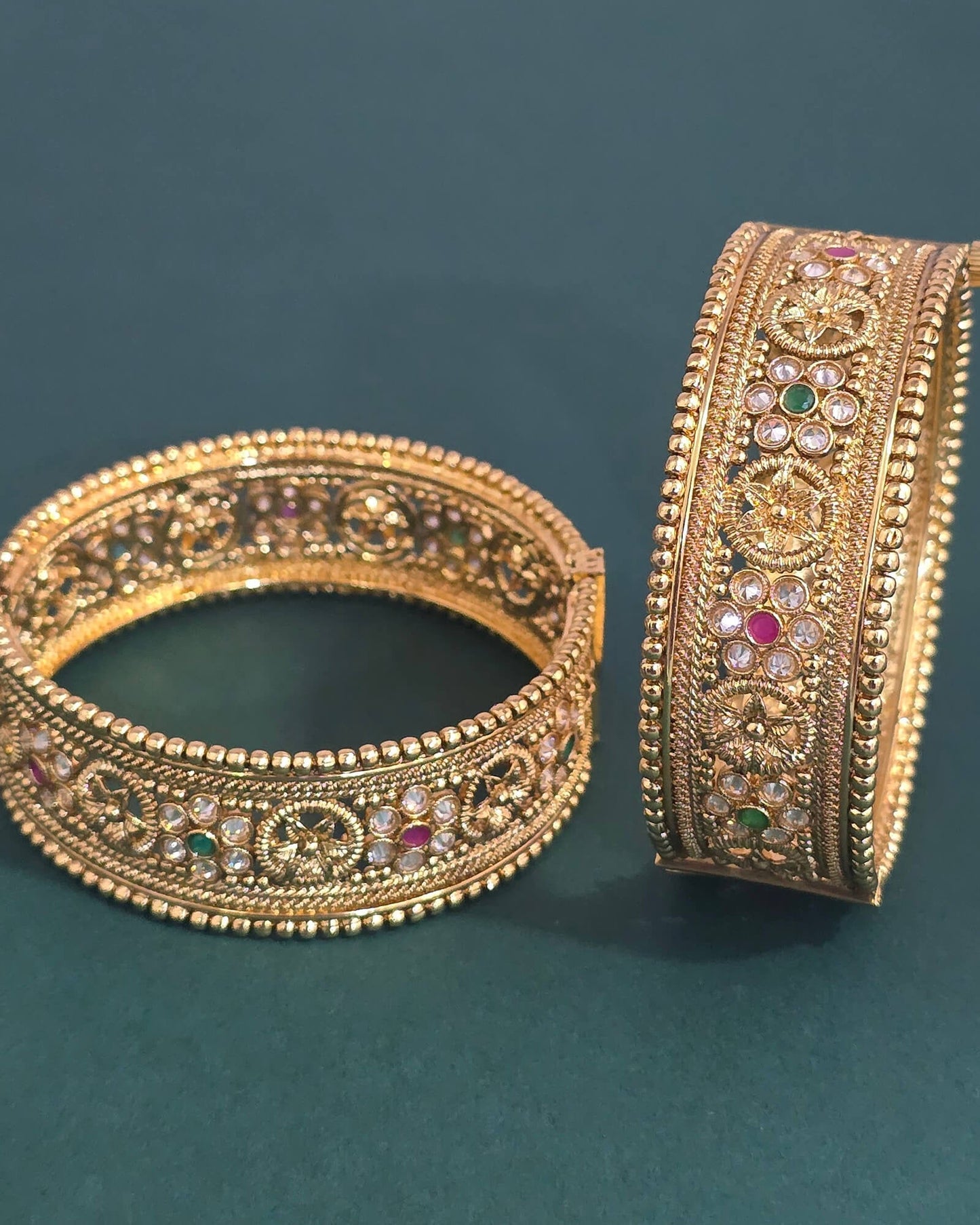 Gold plated openable kadas