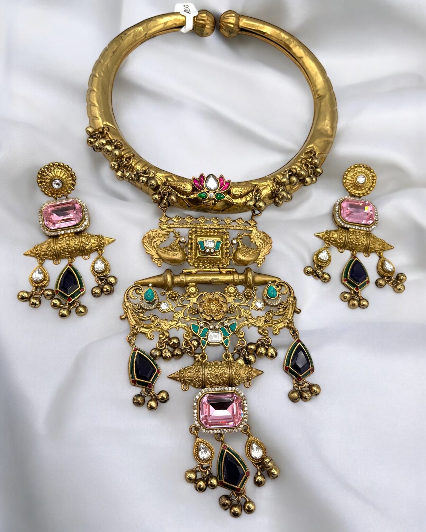 Premium gold plated hasli set