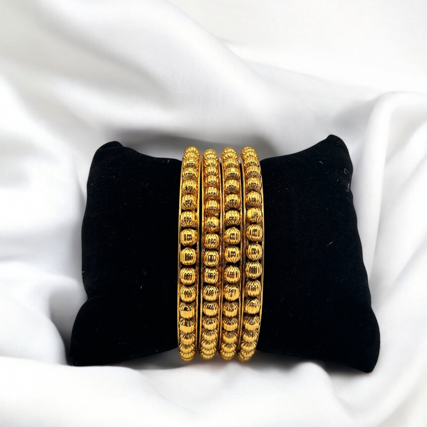 Gold plated bangles/kadas