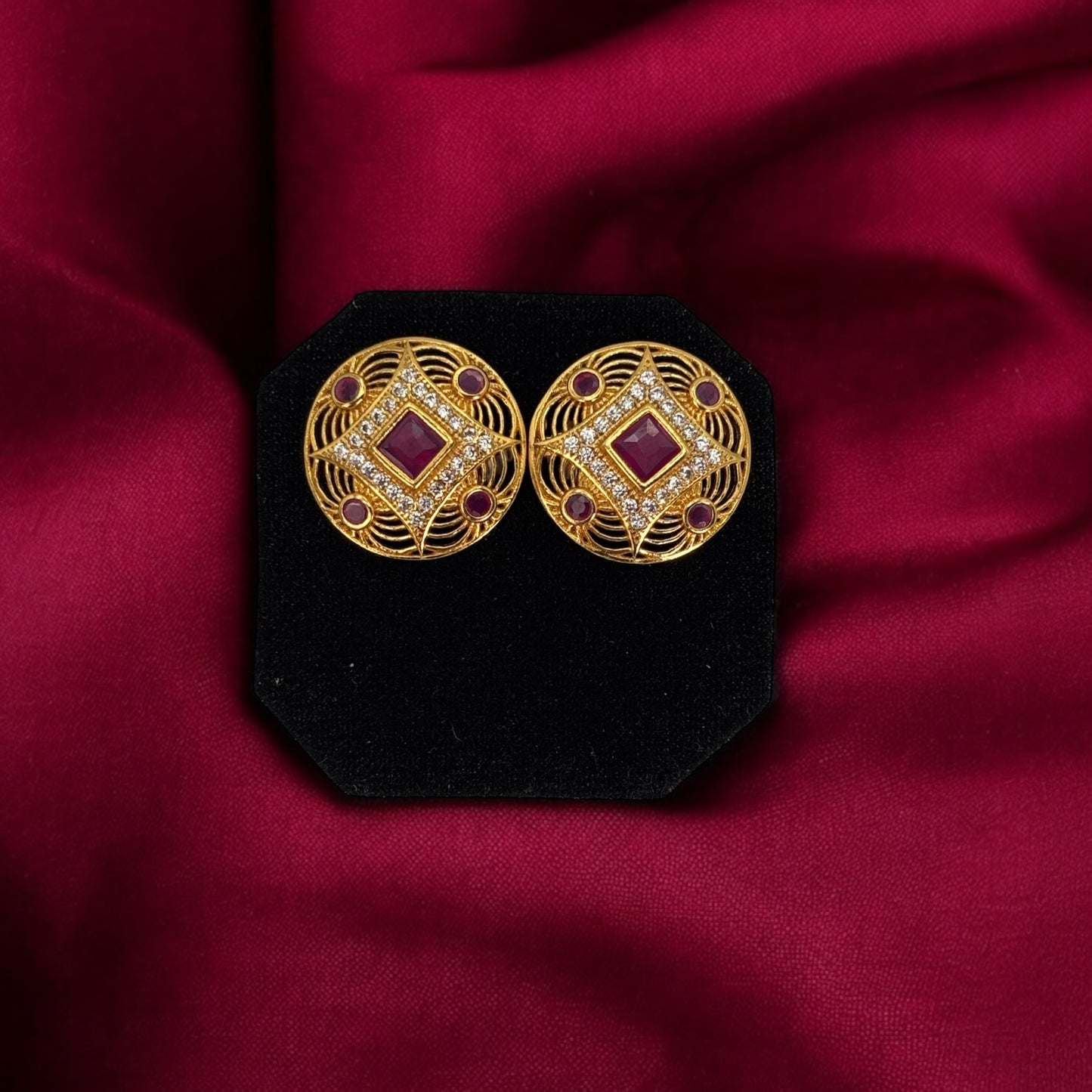 Gold plated studs