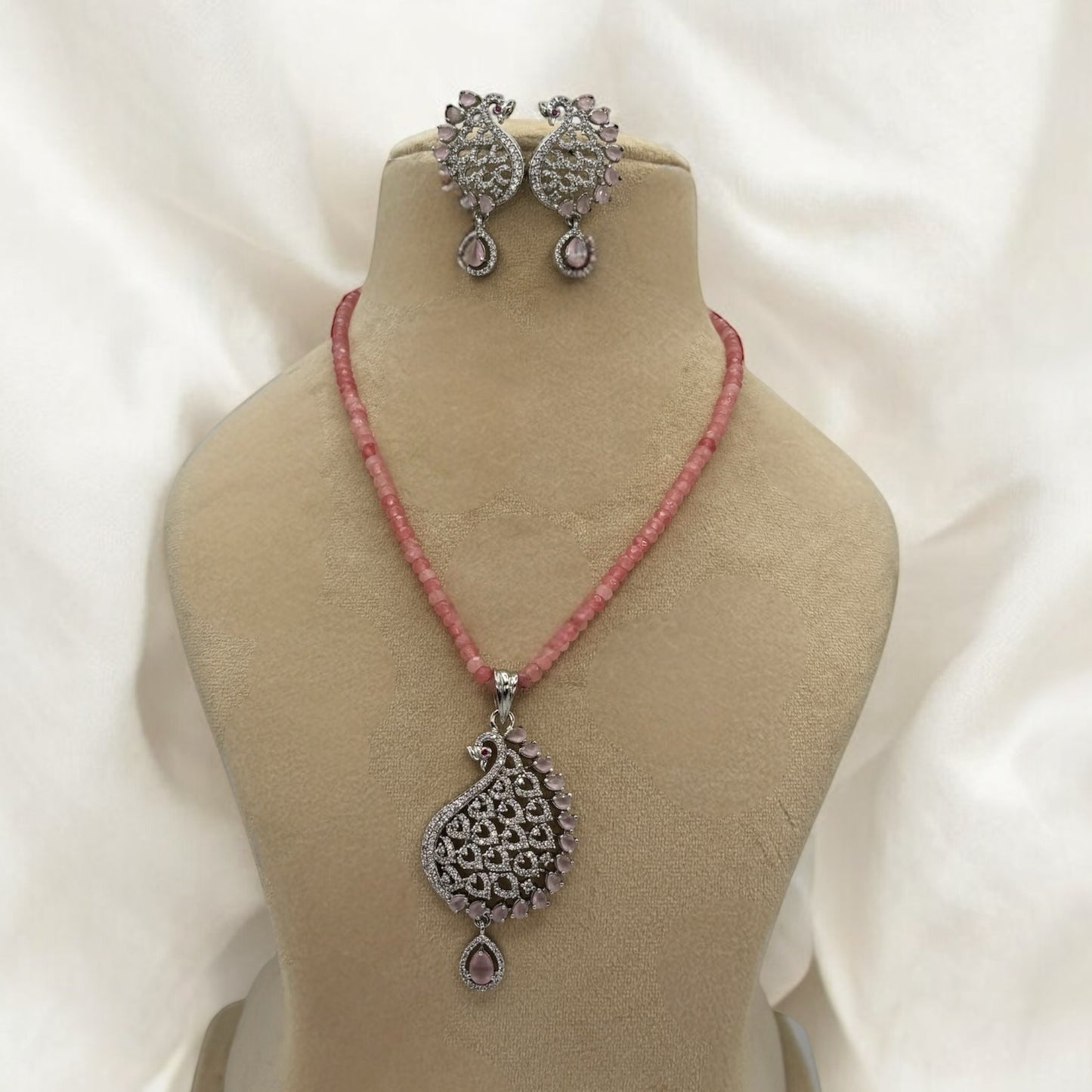 American Diamond pendant set