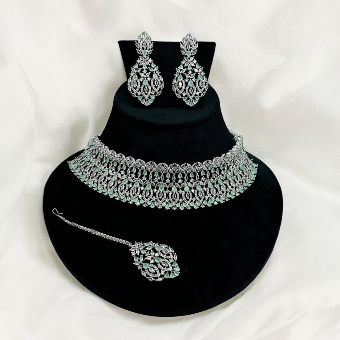 American Diamond choker set