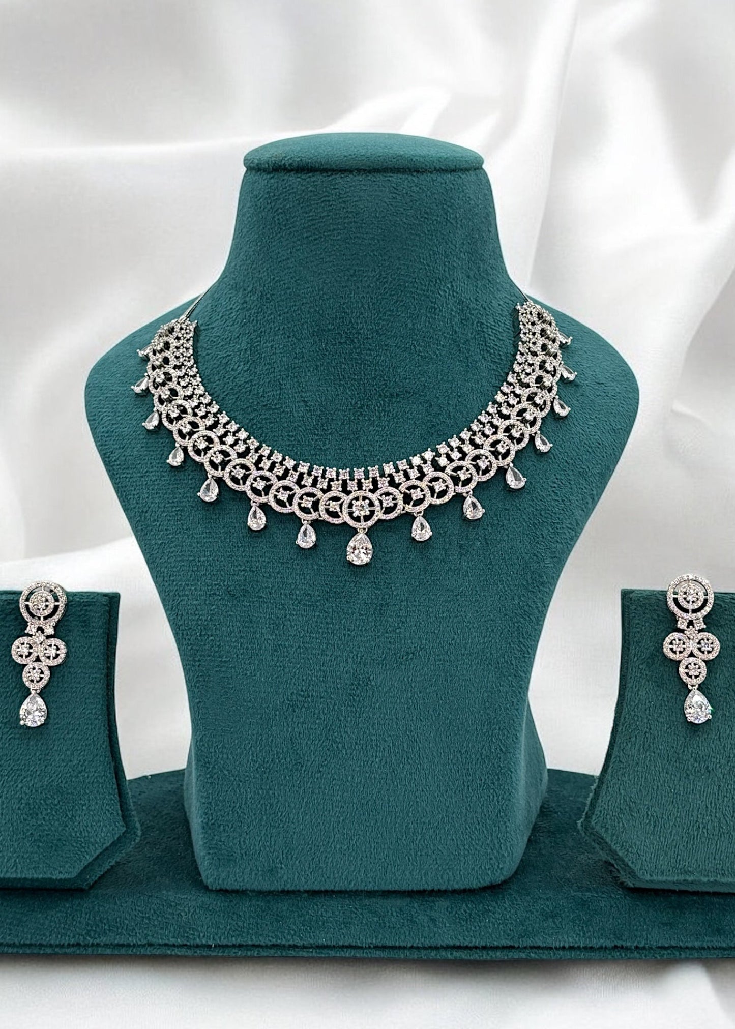 American Diamond necklace set