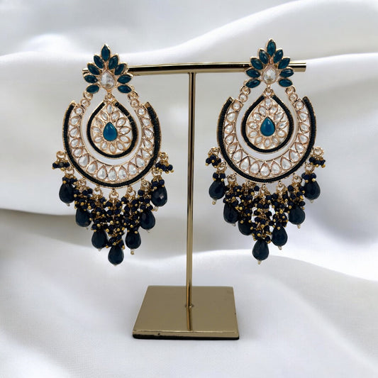 Gold plated chandbali