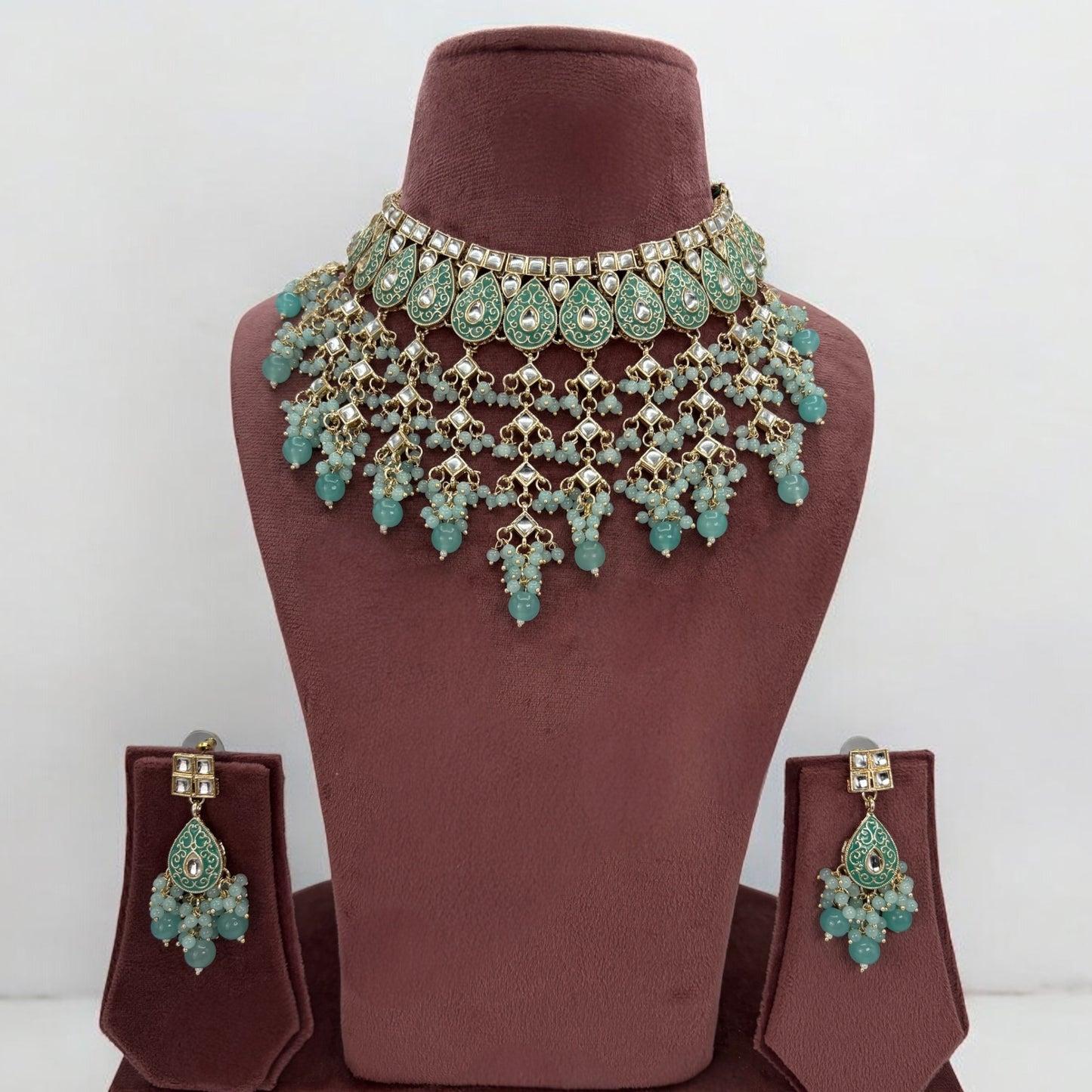 Indo western necklace set