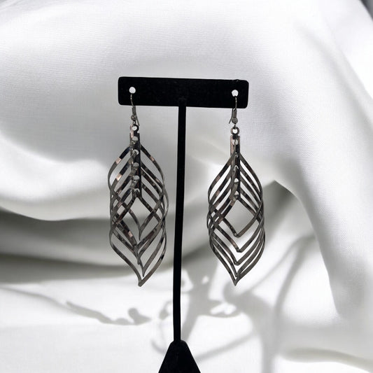 German silver long danglers