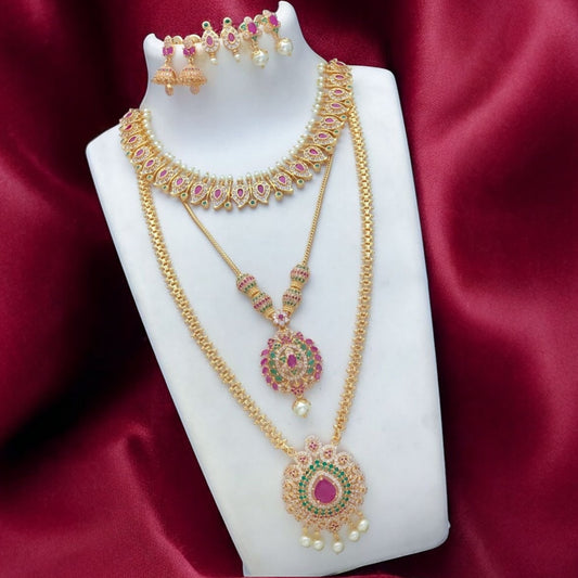 Gold plated combo set