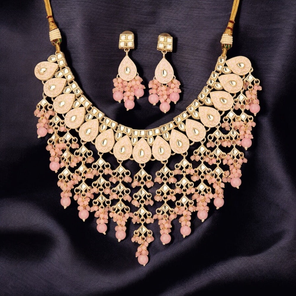 Indo western necklace set