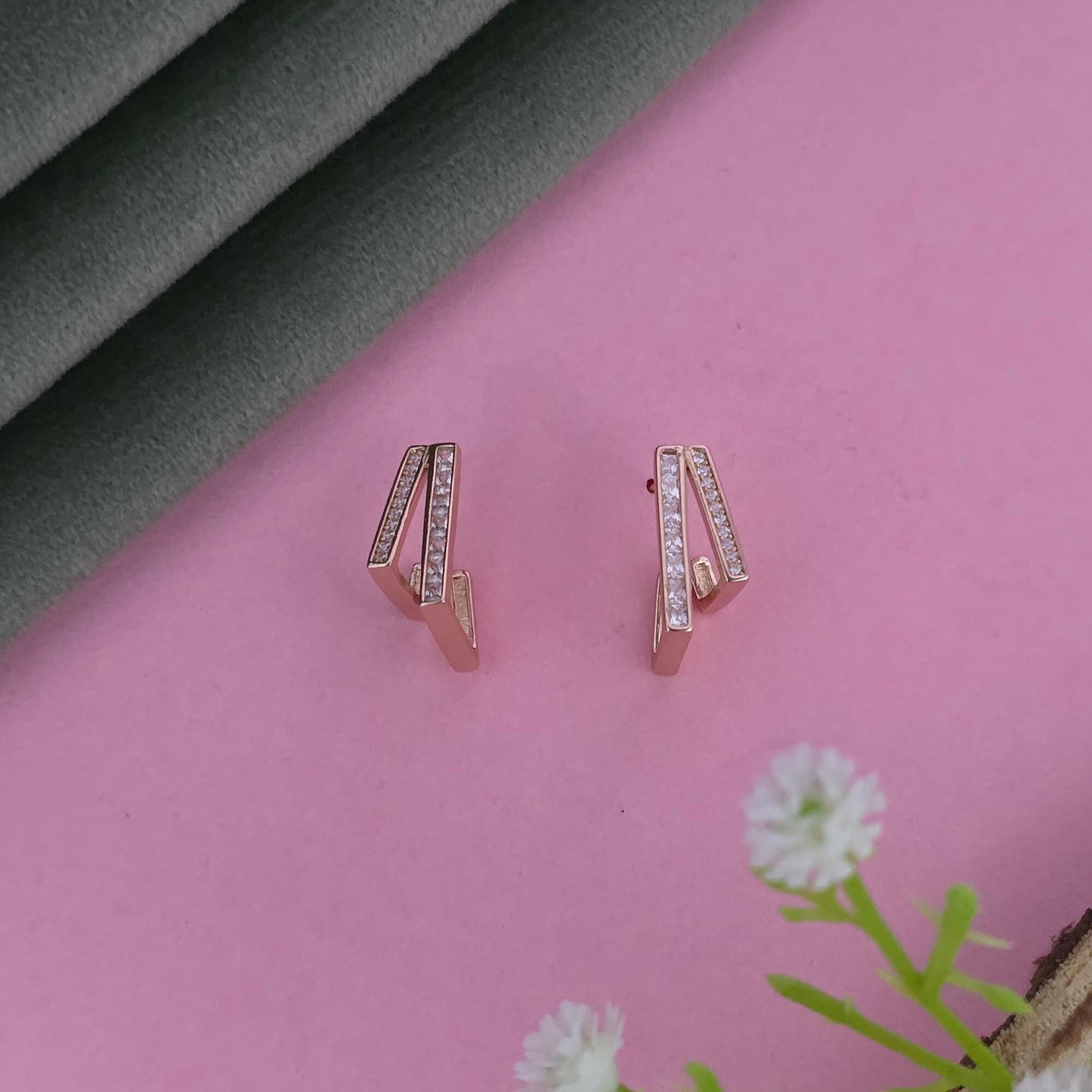 American Diamond earrings