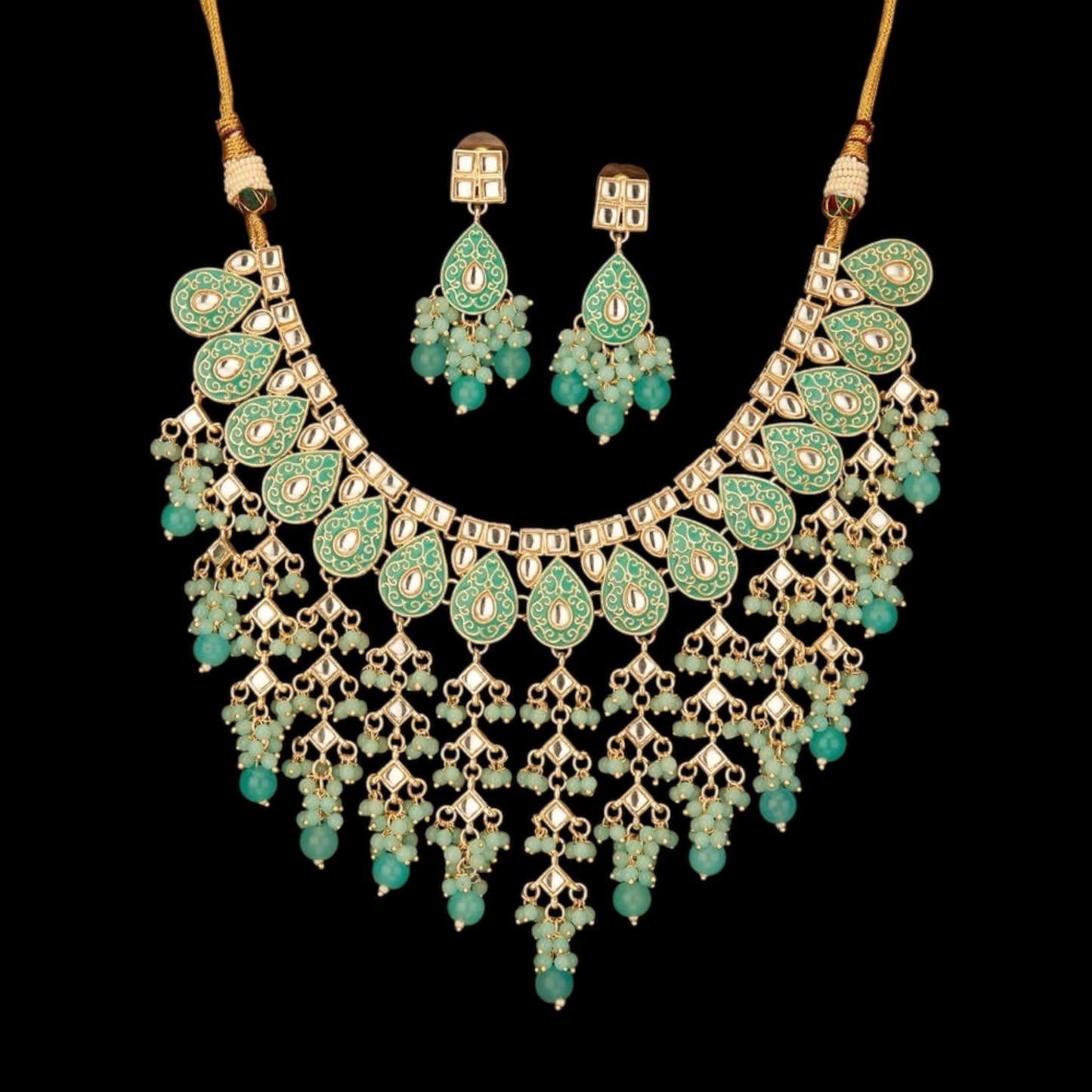 Indo western necklace set