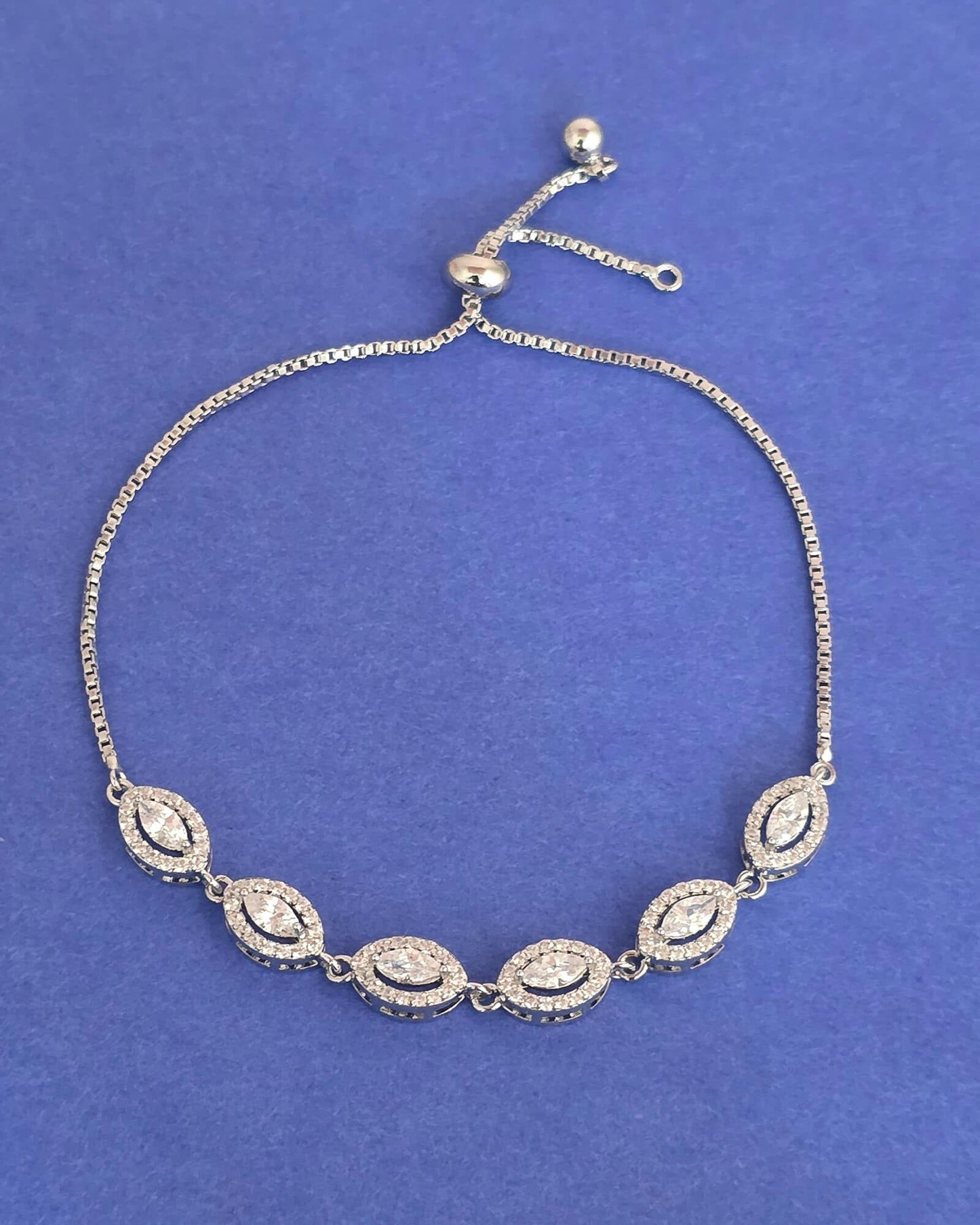 American Diamond adjustable bracelet