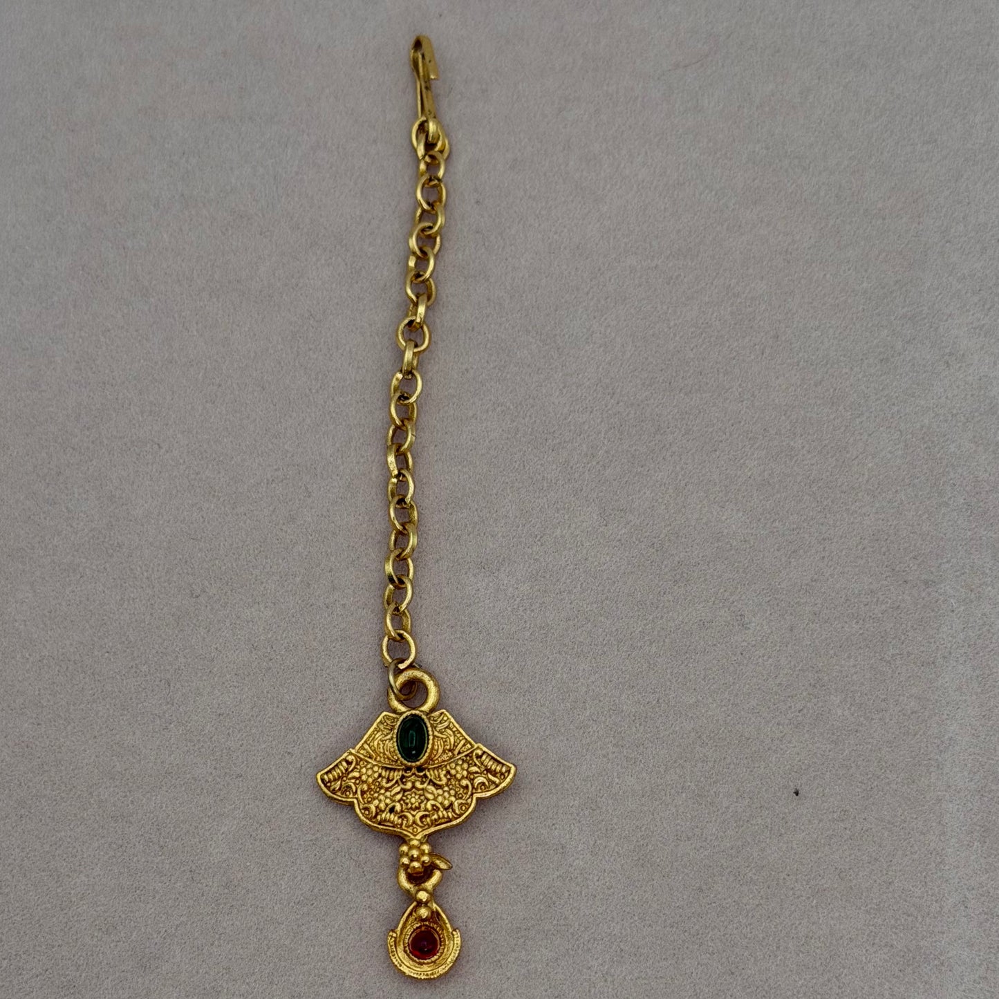 Gold plated matha tikka