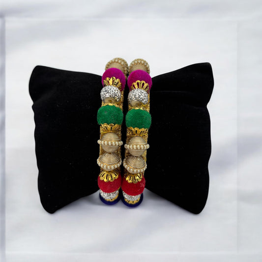 Handmade fancy colourful kadas