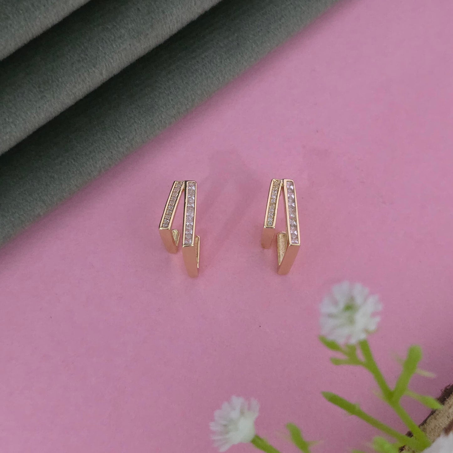 American Diamond earrings