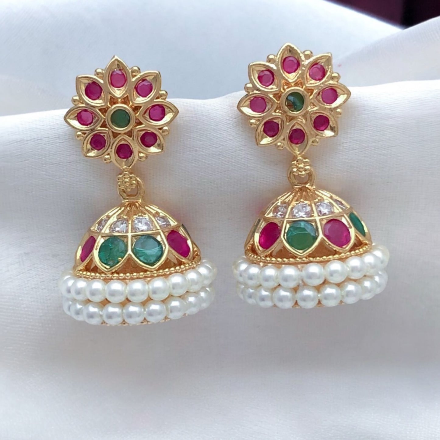Traditional small jhumki