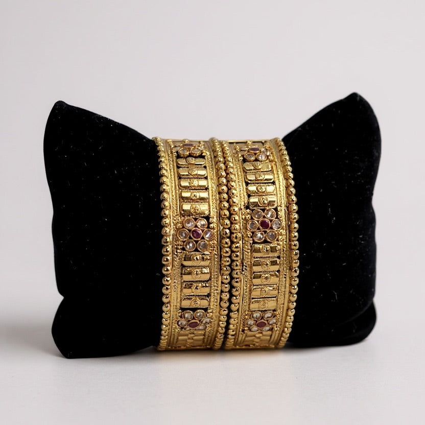 Gold plated openable kadas