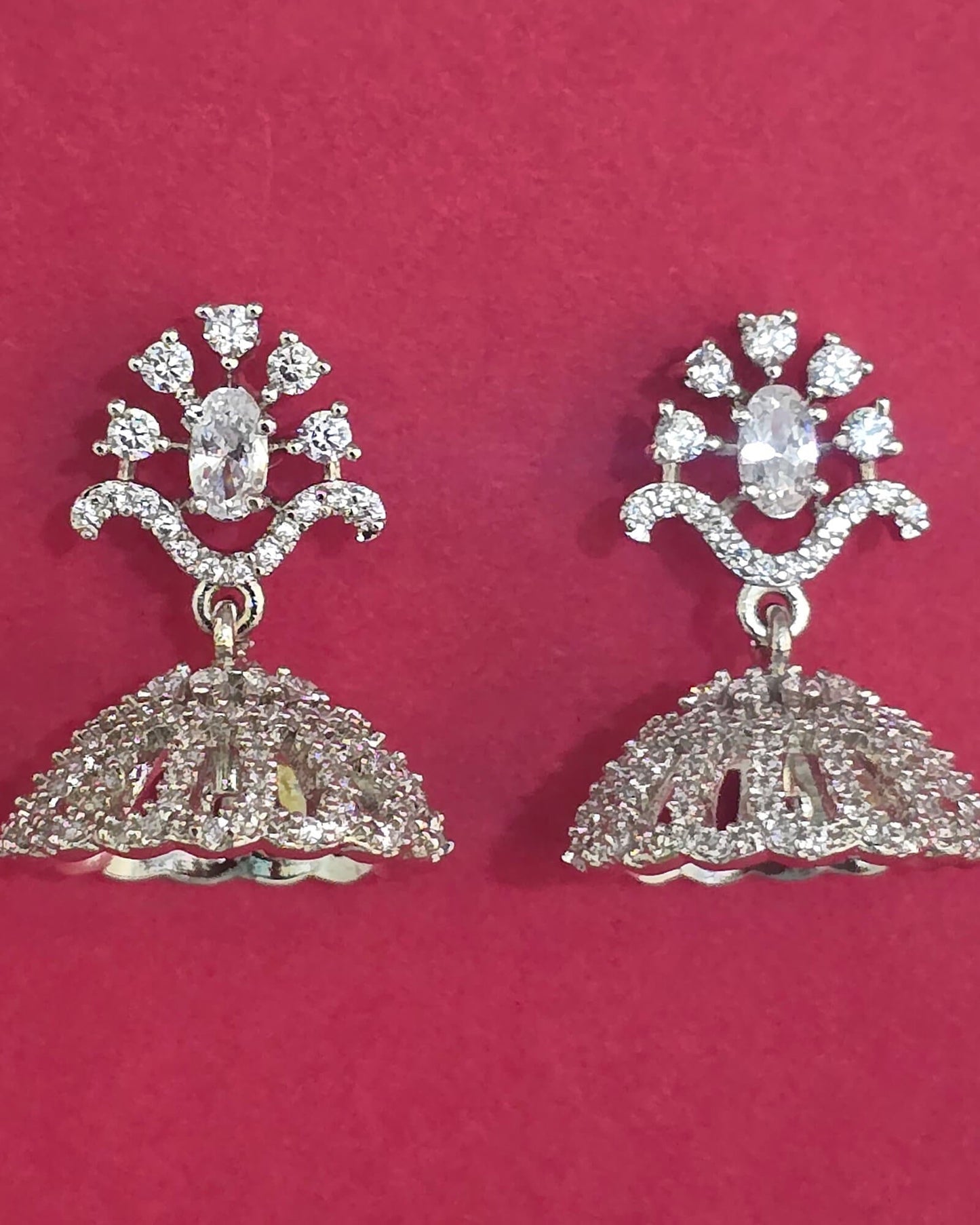 American Diamond small jhumki