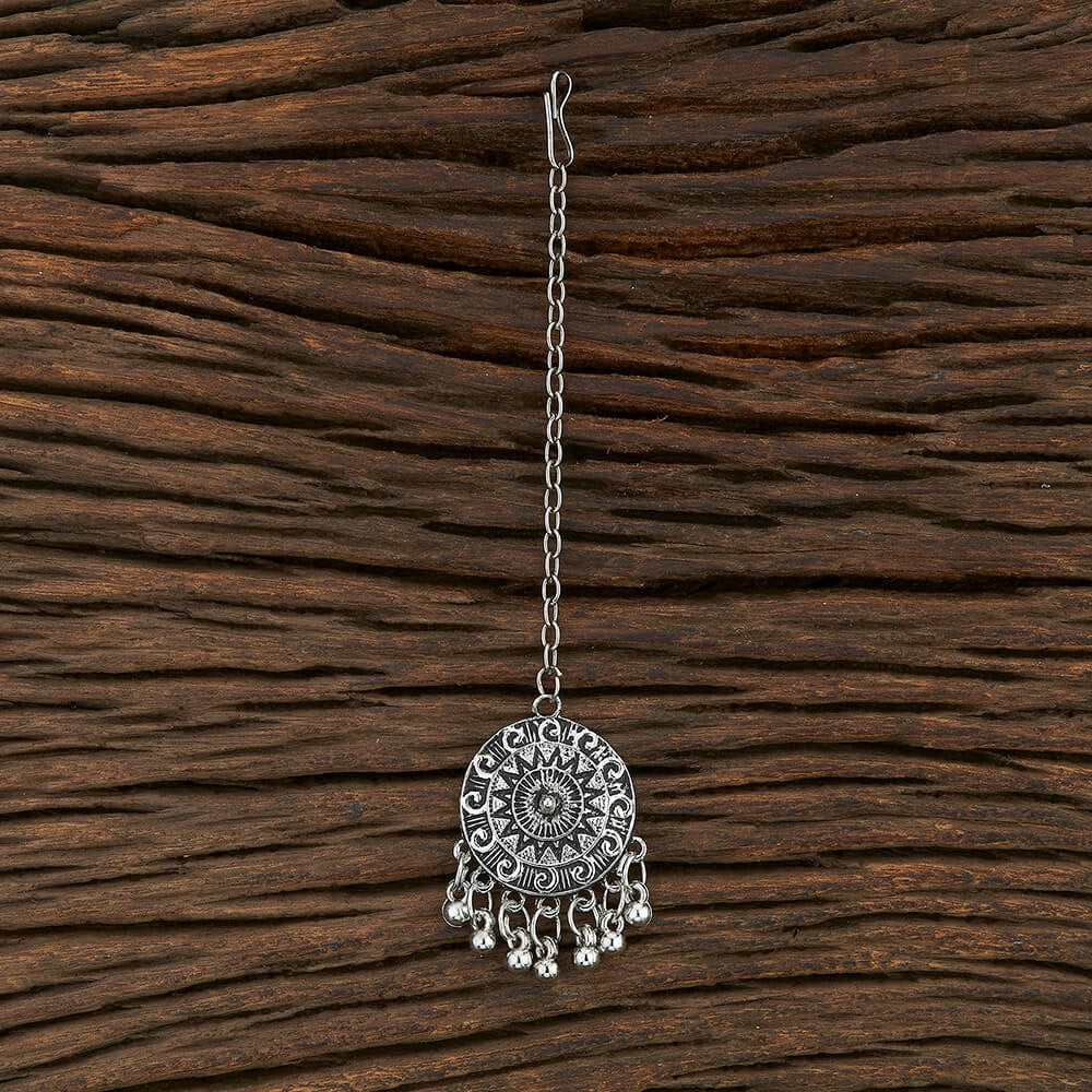 Silver oxidized matha tikka