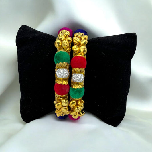 Gold plated hand made kadas