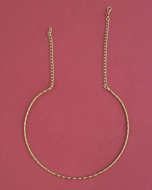 Gold plated choker/necklace