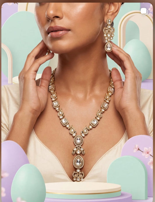 Heritage collection long necklace set