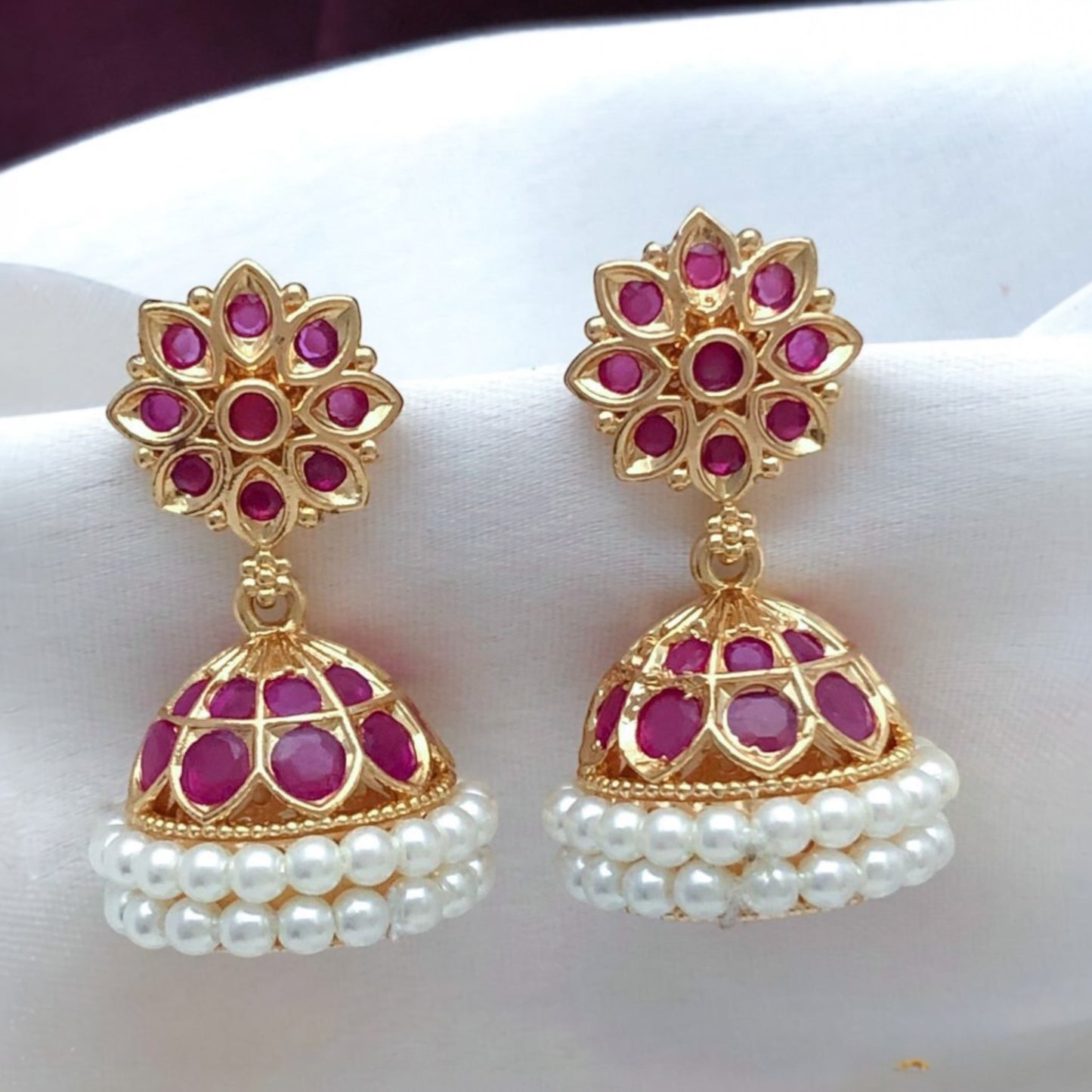 Traditional small jhumki